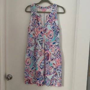 Lilly Pulitzer Estrada “Shell Me About It” Dress. Sz M